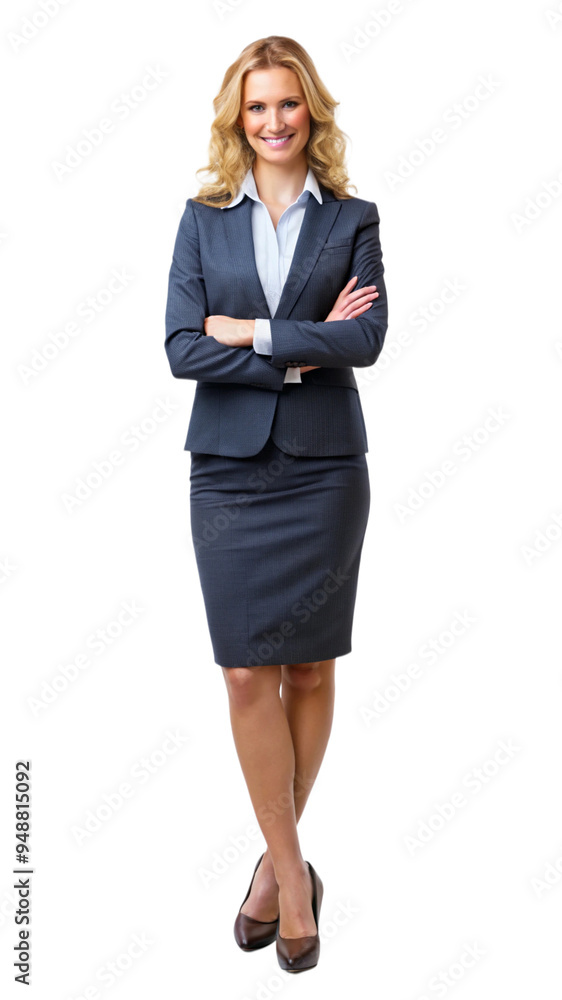 Business woman isolated on a transparent background. Business woman isolated on a transparent background.