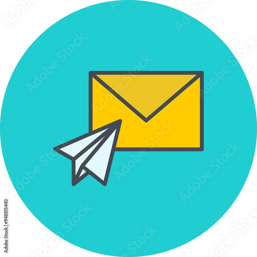 Airmail Vector Icon