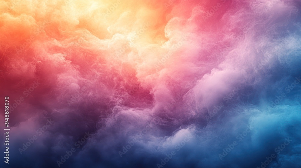 Fototapeta premium Abstract Colorful Smoke