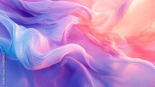 pastel gradient background with a soft, abstract design, ideal for conveying creativity, calmness, and modern aesthetics