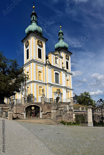 St. Johann Church in Donaueschingen in summer photo