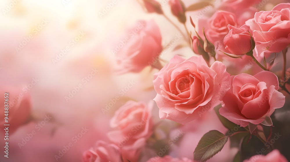 the sweet pink rose flowers for love romance ba. A stunning close-up of soft pink roses in a dreamy, blurred background, perfect for romantic themes a the sweet pink rose flowers for love romance ba. A stunning close-up of soft pink roses in a dreamy, blurred background, perfect for romantic themes a