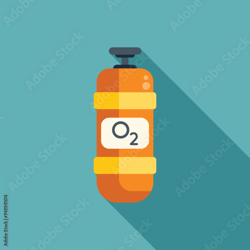 Oxygen tank providing supplemental oxygen therapy for individuals with respiratory conditions