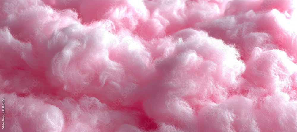 Pink Candy Floss Background Design Pink Candy Floss Background Design