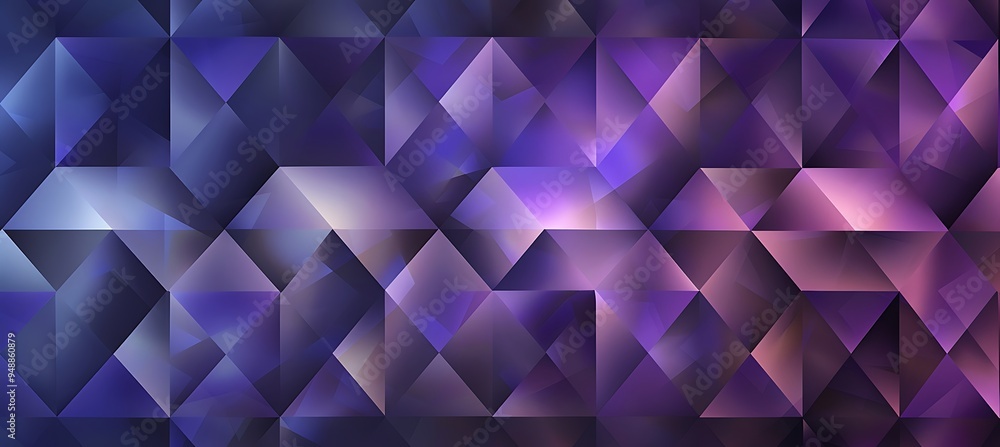 A Purple Abstract Background with Rhombus Grid Patterns A Purple Abstract Background with Rhombus Grid Patterns