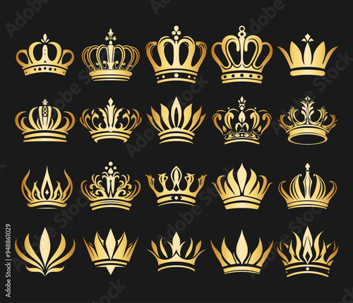 Golden crown collection