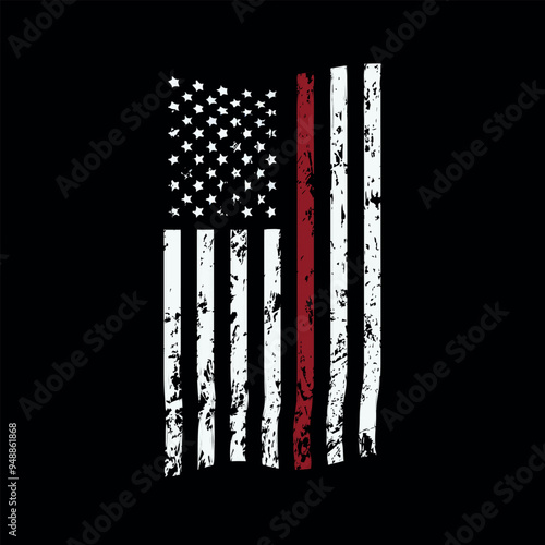 Firefighter, police, military, nurse, Ems, correction, dispatch. first responders Shirt, Flag, Police, Firefighter Military Dispatch Nurse Corrections Ems American t-shirt, for banner, poster red.	
