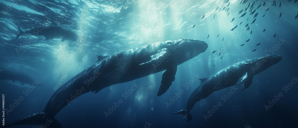 Fototapeta premium Whale