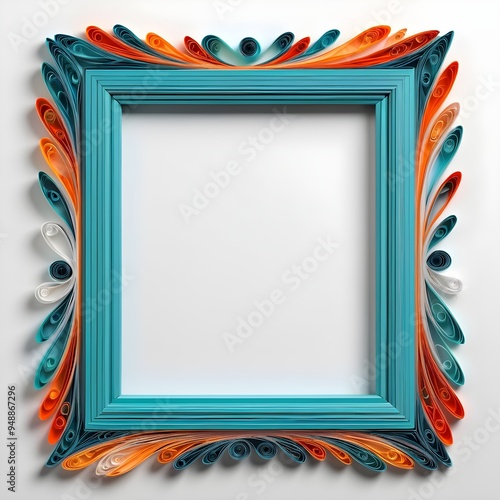 picture frame - quilling art