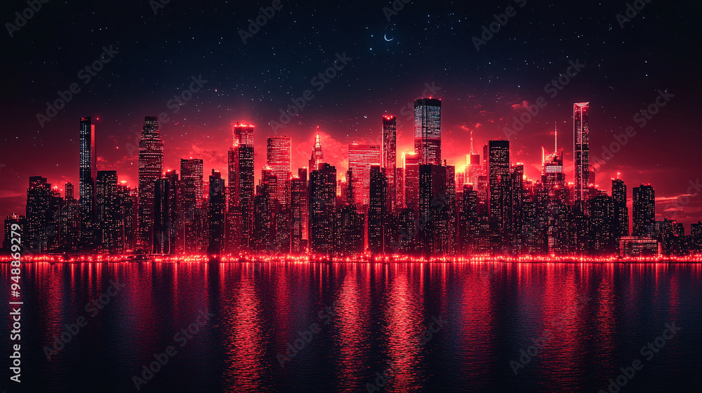cityscape at night, featuring glowing neon lights, towering skyscrapers, and futuristic architecture. The scene captures an urban landscape with a dynamic, tech-inspired atmosphere cityscape at night, featuring glowing neon lights, towering skyscrapers, and futuristic architecture. The scene captures an urban landscape with a dynamic, tech-inspired atmosphere
