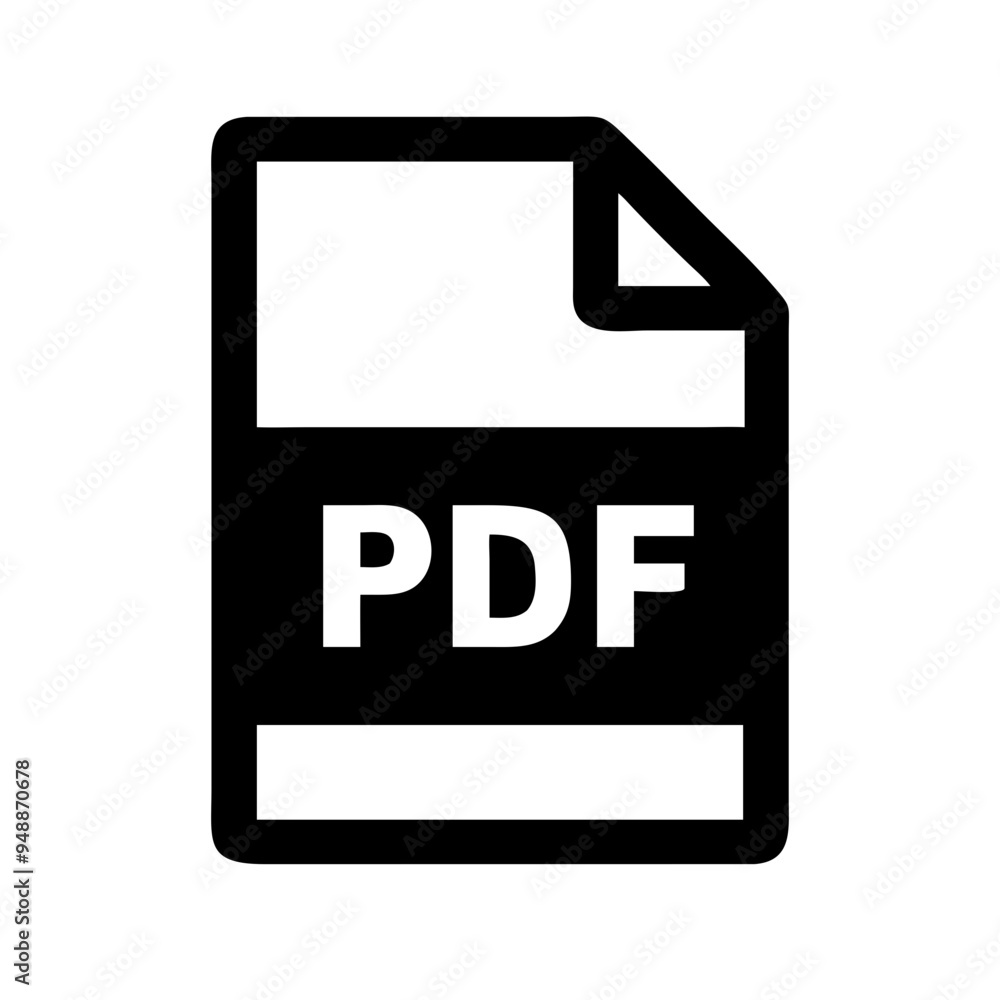 A PDF file icon designed to represent digital documents in Portable Document Format. A PDF file icon designed to represent digital documents in Portable Document Format.