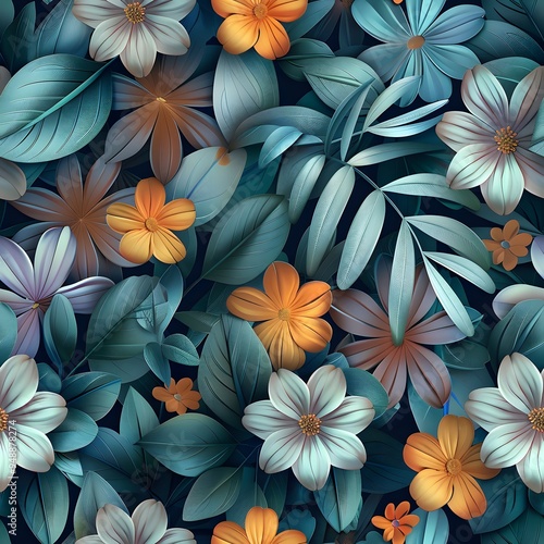 green leaves background