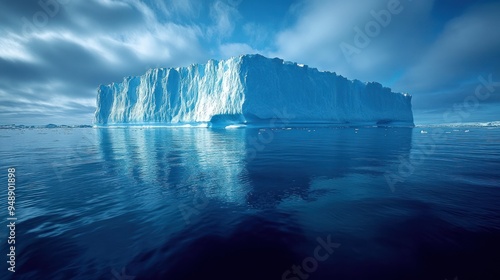 Majestic Iceberg in the Arctic