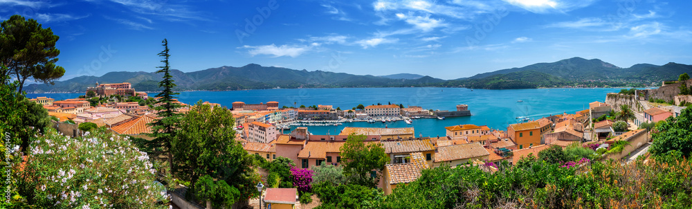 Portoferraio, Hauptstadt der Insel Elba im toskanischen Archipel, Toskana, Italien