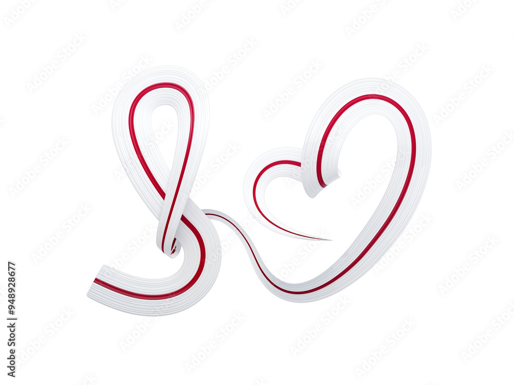 3d Flag Of Georgia Heart Shaped Shiny Wavy Awareness Ribbon flag On Grey Background, 3d illustration
3d Flag Of Georgia Heart Shaped Shiny Wavy Awareness Ribbon flag On Grey Background, 3d illustration