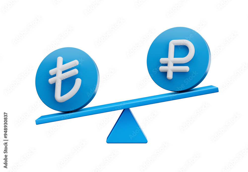 3d White Lira And Ruble Symbol On Rounded Blue Icons With 3d Balance Weight Seesaw, 3d illustration
3d White Lira And Ruble Symbol On Rounded Blue Icons With 3d Balance Weight Seesaw, 3d illustration