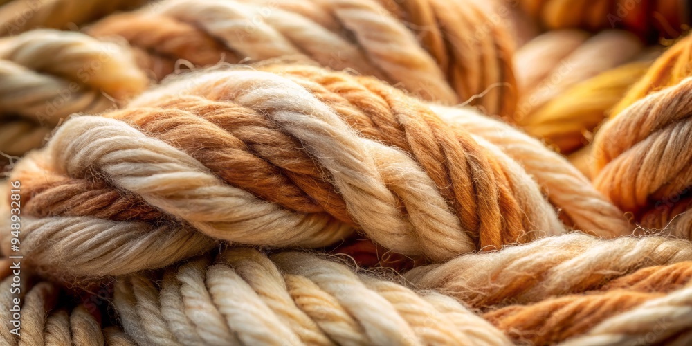 Close-up of soft, textured wool fibers, gently lit, showcasing intricate details and natural colors, evoking a sense of Close-up of soft, textured wool fibers, gently lit, showcasing intricate details and natural colors, evoking a sense of