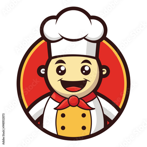 Chef Mascot cartoon mascot logo design
