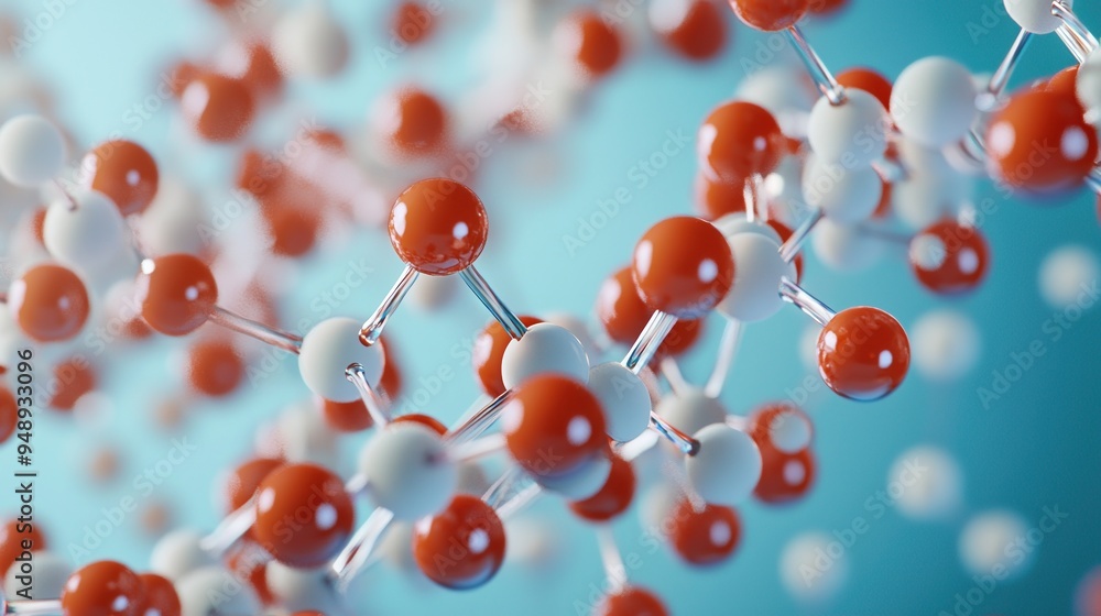 Molecular depiction of biofuel synthesis enhanced by nanoscale particles, showcasing cutting-edge energy research. Molecular depiction of biofuel synthesis enhanced by nanoscale particles, showcasing cutting-edge energy research.