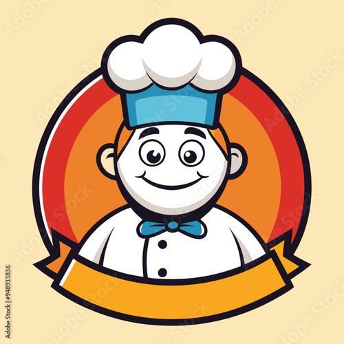Chef Mascot cartoon mascot logo design