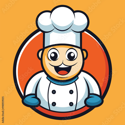 Chef Mascot cartoon mascot logo design