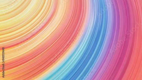 Wallpaper Mural Illustration of a magical colorful abstract background in gradient tones. Rainbow style background with gradient lines. Torontodigital.ca