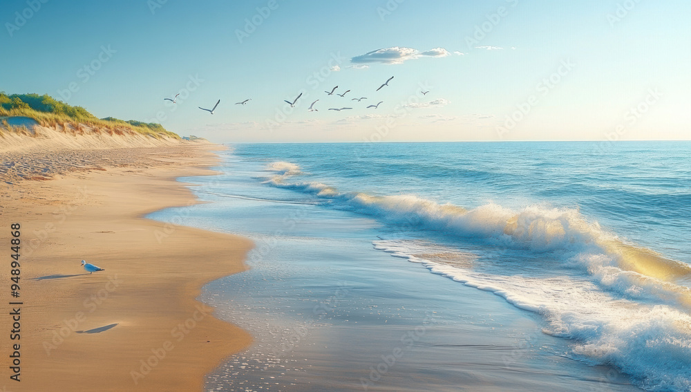 Obraz premium beach and sea
