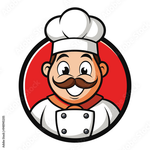 Chef Mascot cartoon mascot logo design