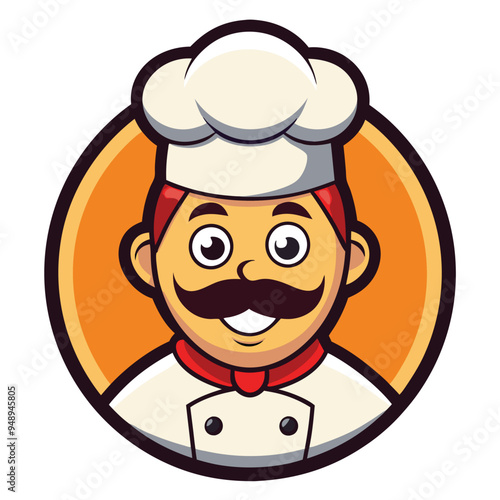 Chef Mascot cartoon mascot logo design
