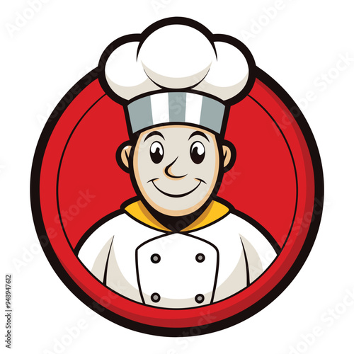 Chef Mascot cartoon mascot logo design