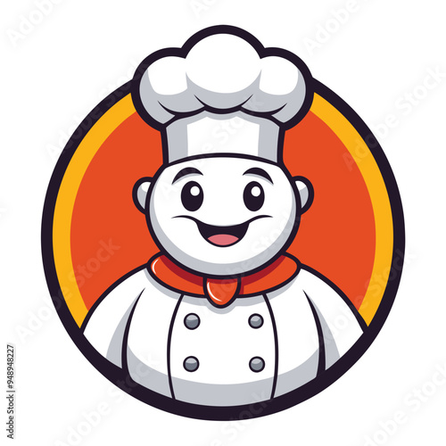 Chef Mascot cartoon mascot logo design