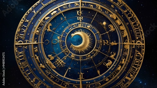 astronomical clock, Zodiac signs 