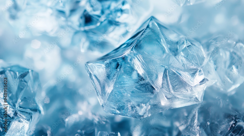 Abstract ice background - Abstract ice background -