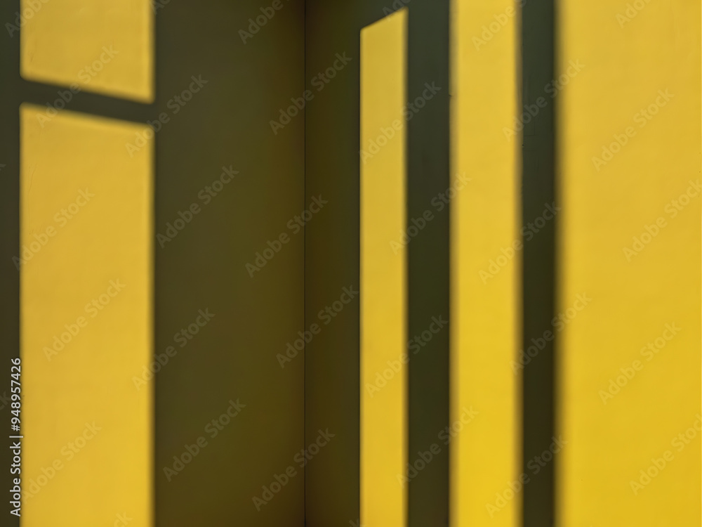 bright neon yellow natural light window wall product display space for copy bright neon yellow natural light window wall product display space for copy