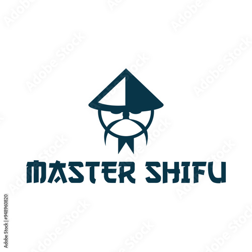 Slika na platnu master shifu logo design minimalist