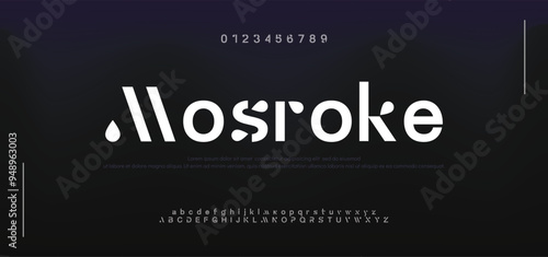 Mosroke alphabet letters font logo typography luxury classic lettering serif italic fonts decorative wedding vintage retro logos vector illustration