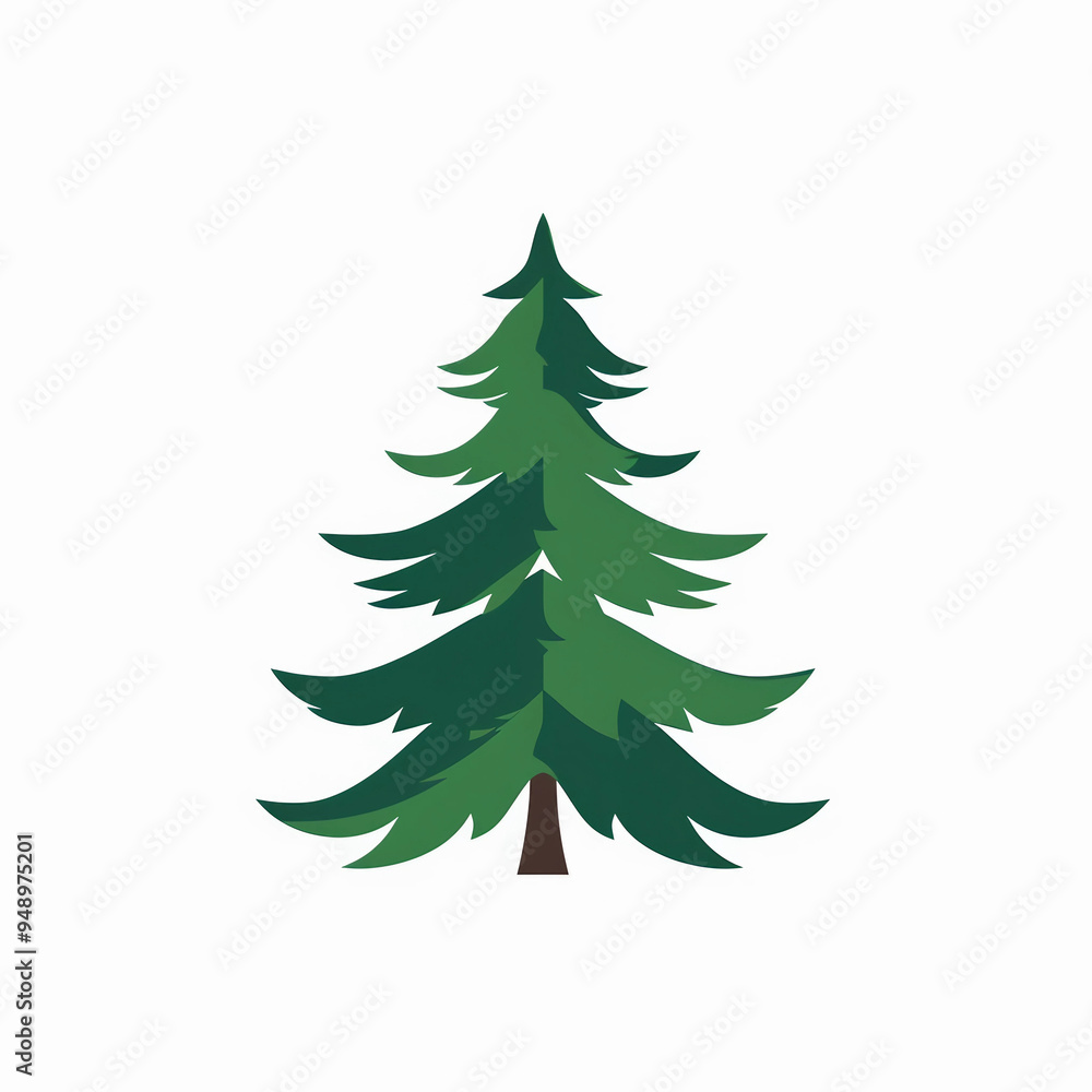 Modern Balsam Fir Logo with Clean Vector Illustration and Minimalist Flat Design Set against Crisp White Background Perfect for Branding Graphic Design Marketing Corporate Identity Digital Use Modern Balsam Fir Logo with Clean Vector Illustration and Minimalist Flat Design Set against Crisp White Background Perfect for Branding Graphic Design Marketing Corporate Identity Digital Use