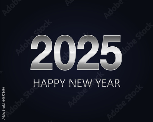 New year postcard for 2025