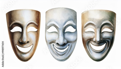 comedy and tragedy masks