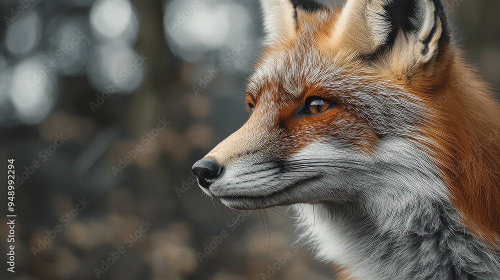 red fox portrait red fox portrait