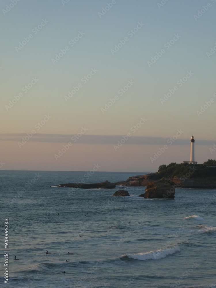 lighthouse at sunset lighthouse at sunset
