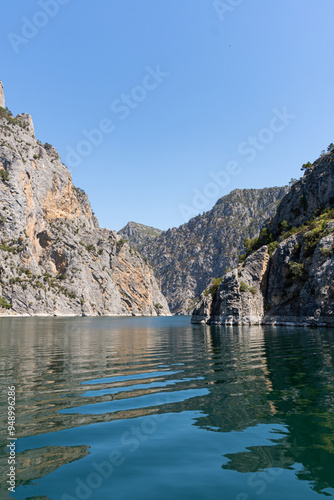 Vezirköprü Şahinkaya Canyon Turkey vertical. Vezirköprü Şahinkaya Canyon view Turkey, Samsun.