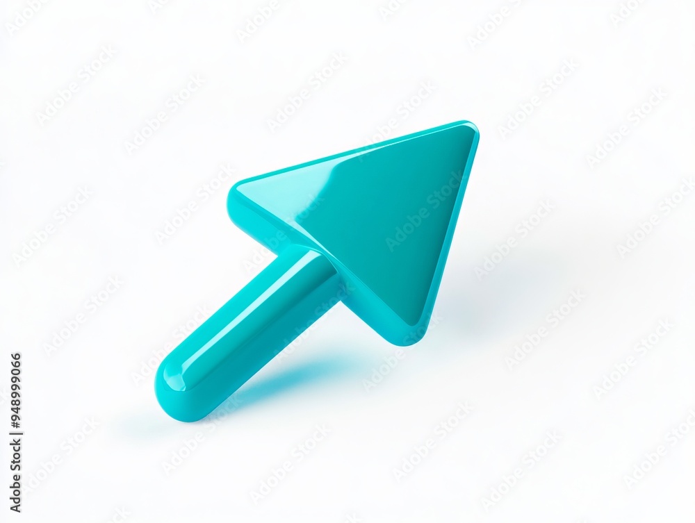 A blue arrow pointing to the right on a white background A blue arrow pointing to the right on a white background