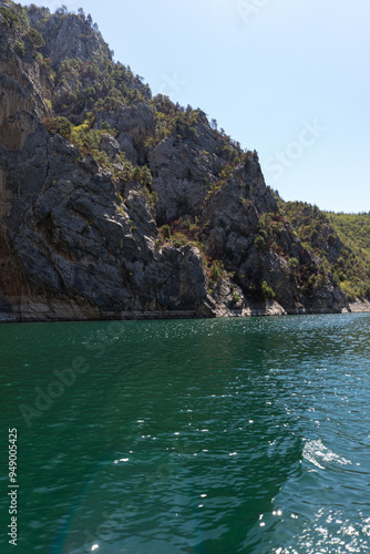 Vezirköprü Şahinkaya Canyon Turkey vertical. Vezirköprü Şahinkaya Canyon view Turkey, Samsun.