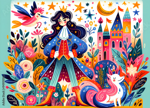 Príncipe de una Noche de Verano: Magia y Color