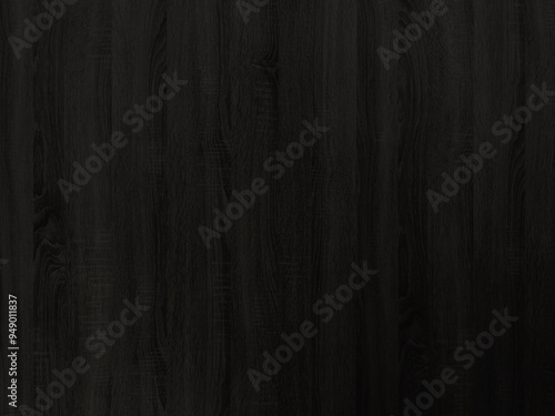 Wallpaper Mural Elegant Black Wooden Surface with Fine Grain Patterns Torontodigital.ca