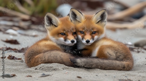 red fox vulpes