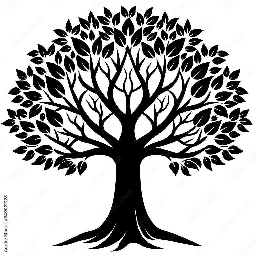 Obraz premium tree with roots