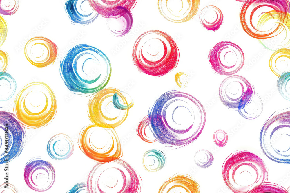 Minimalist design with circular elements Minimalist design with circular elements