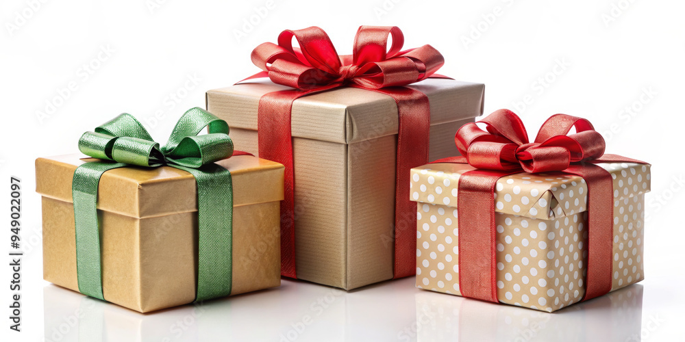 Obraz premium Set of gift boxes